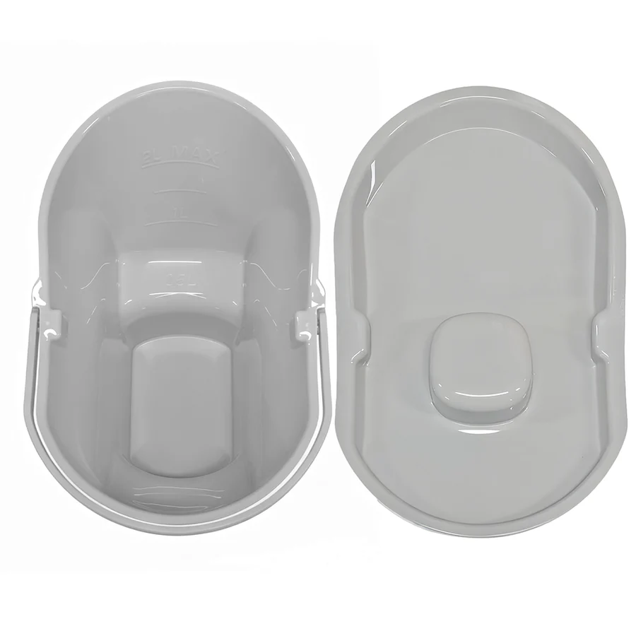 Modiwell Dry Flush Toilet Reusable Urine Tank, Save Refill Bags