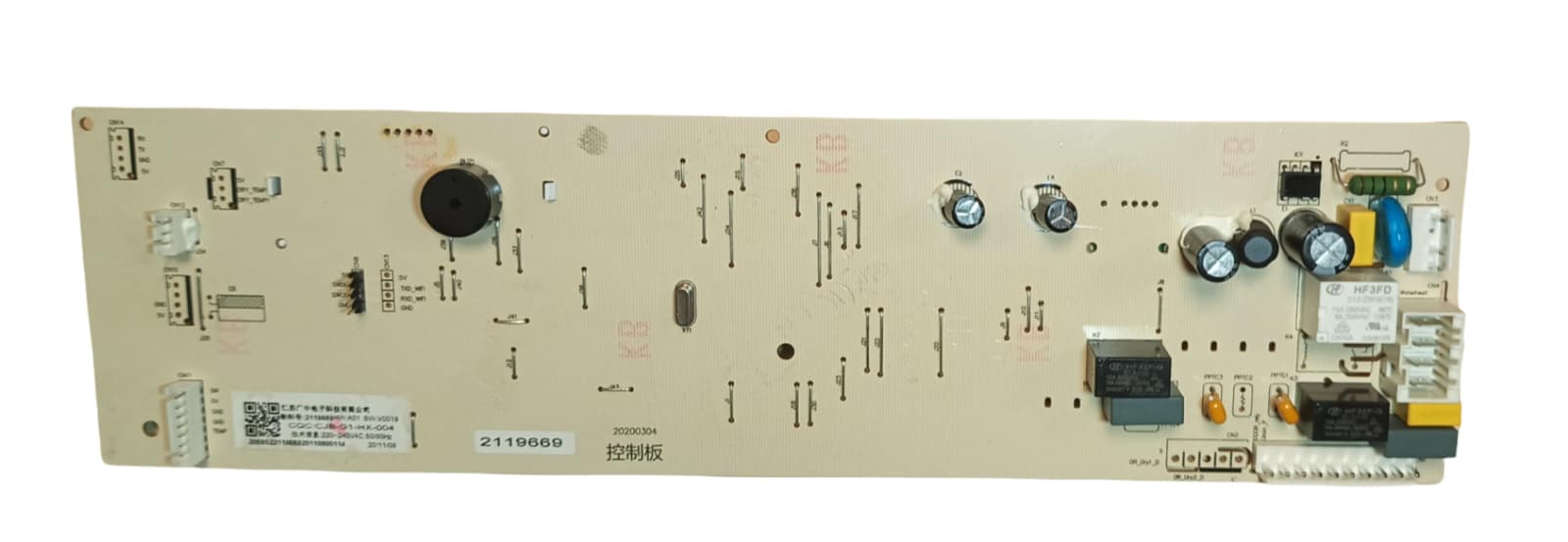 Placa electrónica para lavadora