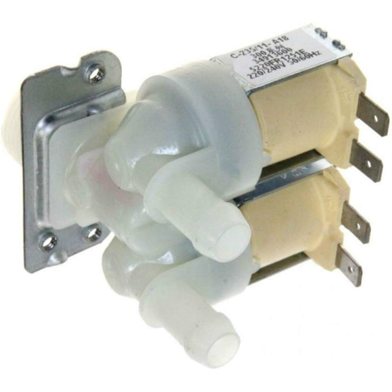 Electroválvula lavadora universal 2 vías 12 mm