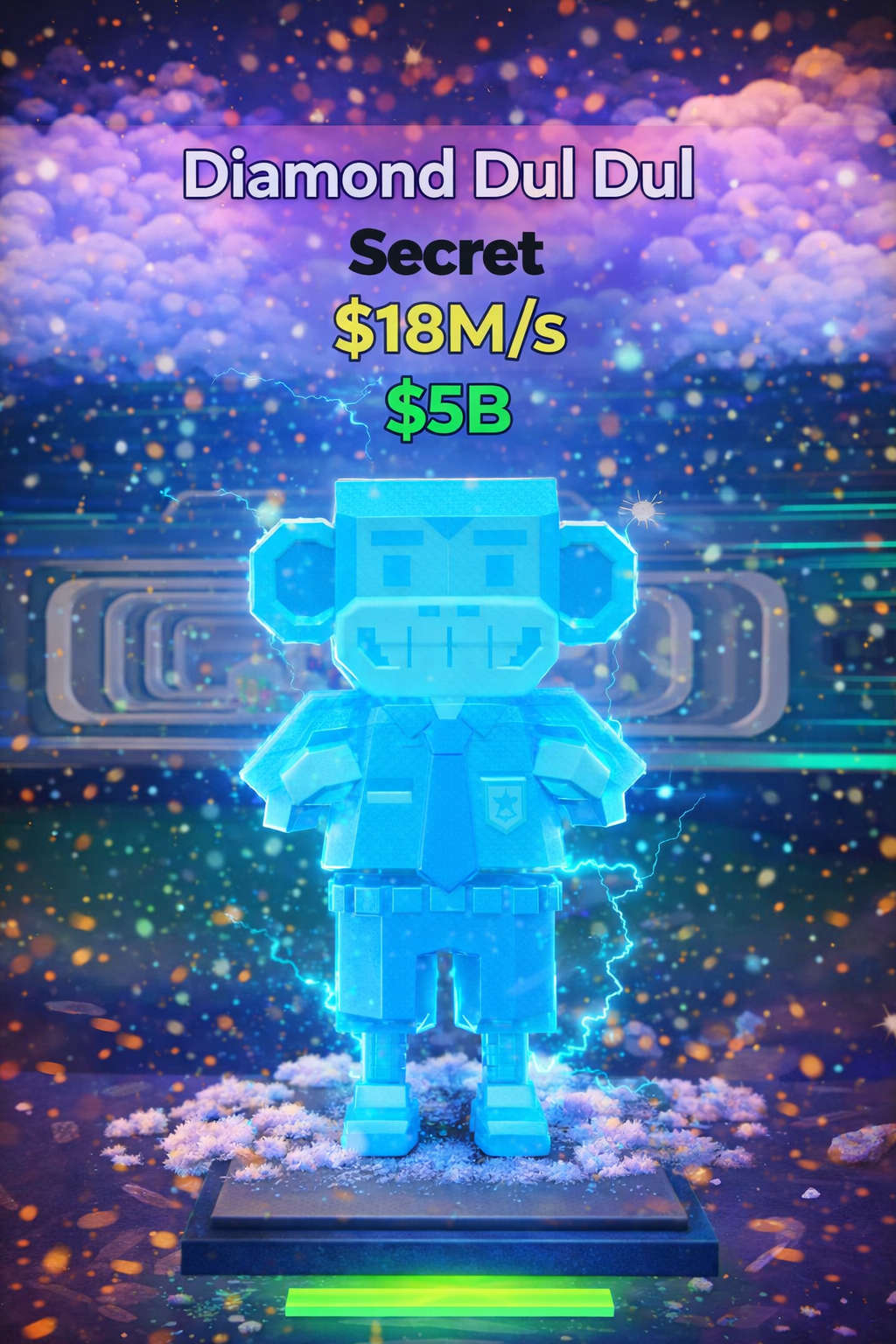 Diamond Dul Dul (Secret) ⚫ $18M/s 💰 | Valeur : $5B