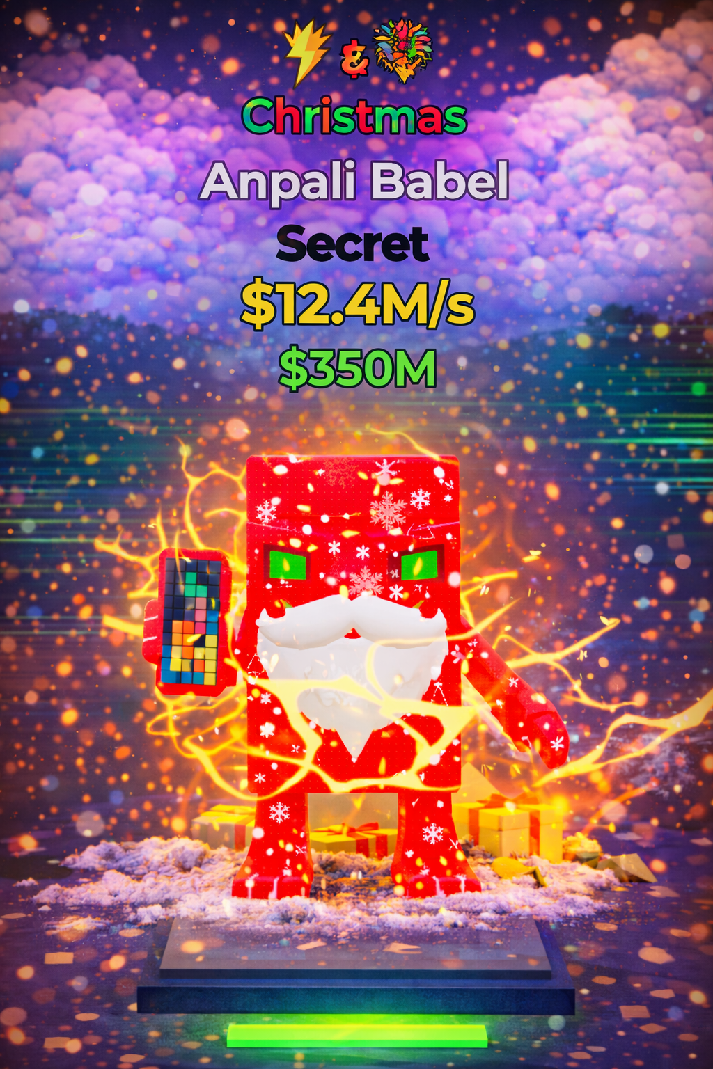 Anpali Babel (Christmas) (Secret) ⚫ $12.4M/s 💰 | Valeur : $350M