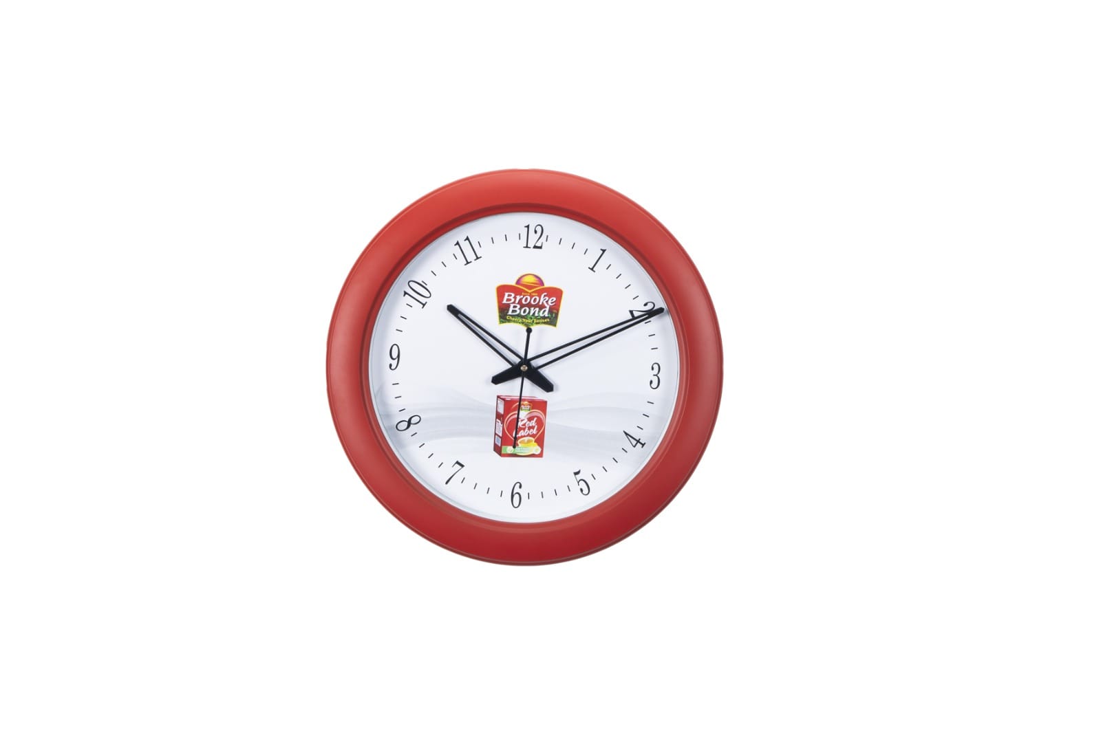 Red Wall Clock