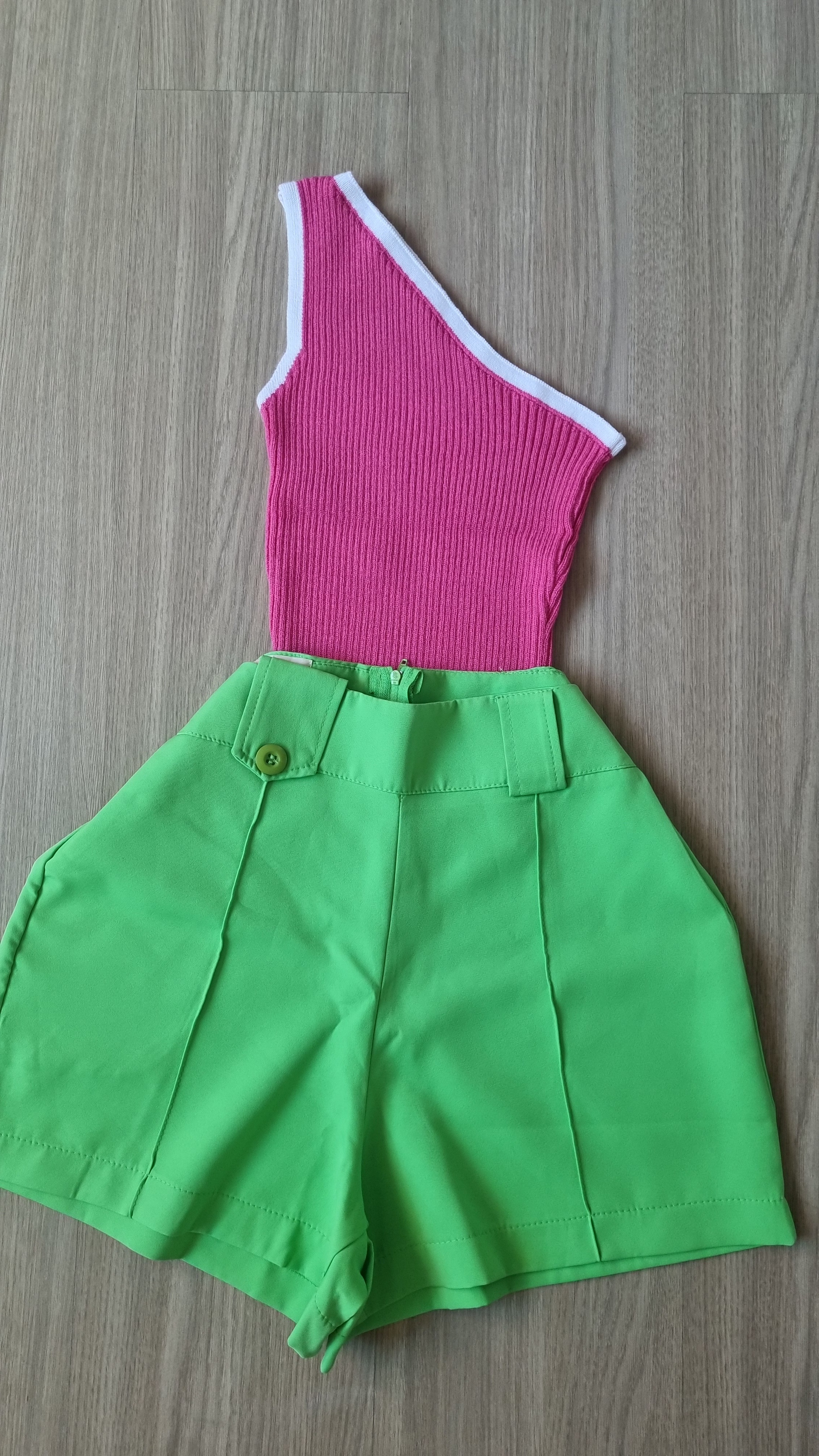 Blusinha ombro único 