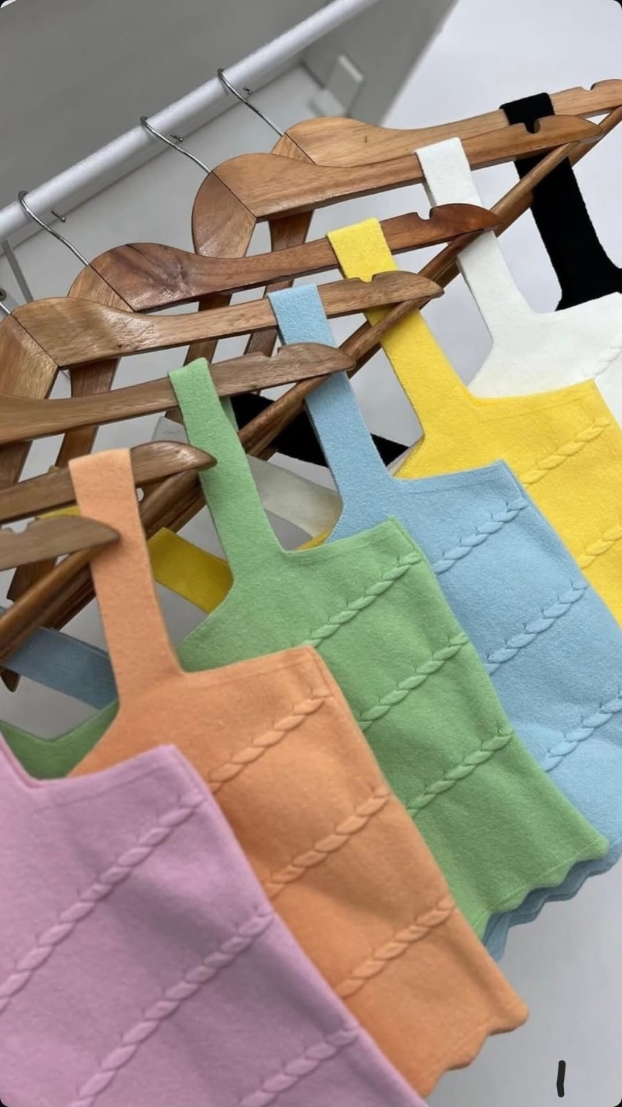 cropped em tricot modal