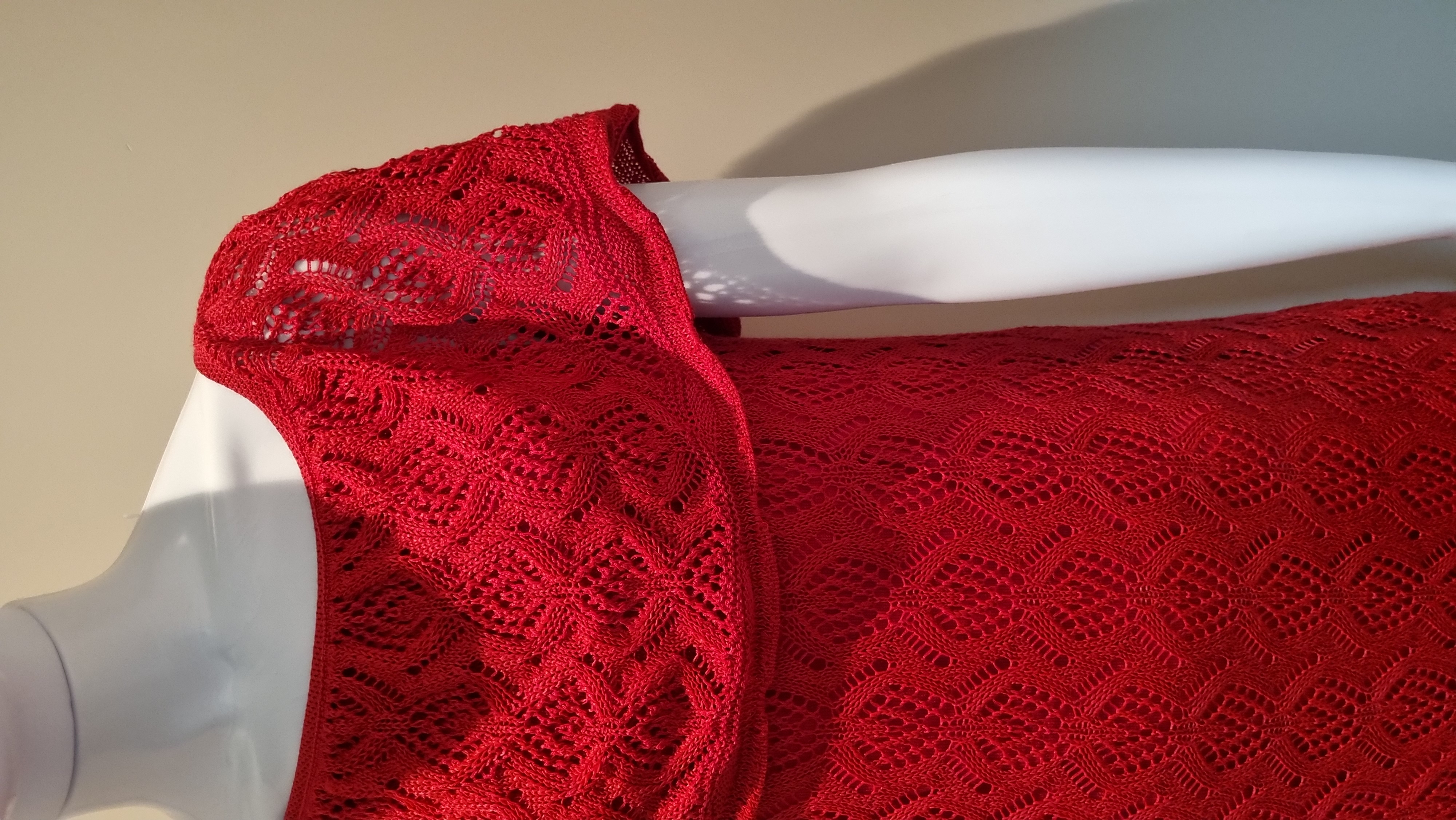 Vestido em tricot ciganinha 