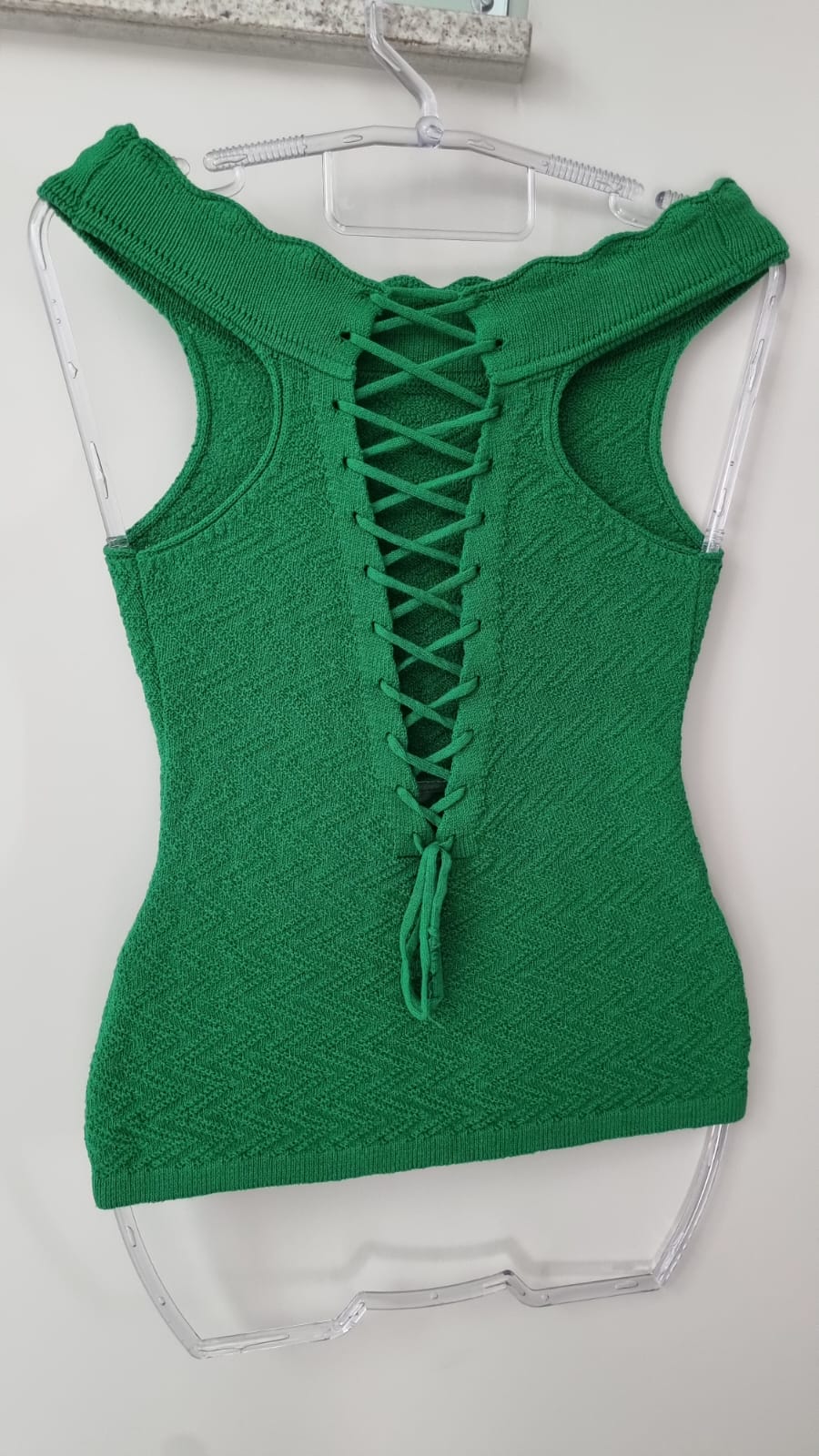 Blusa Ombro a Ombro Verde