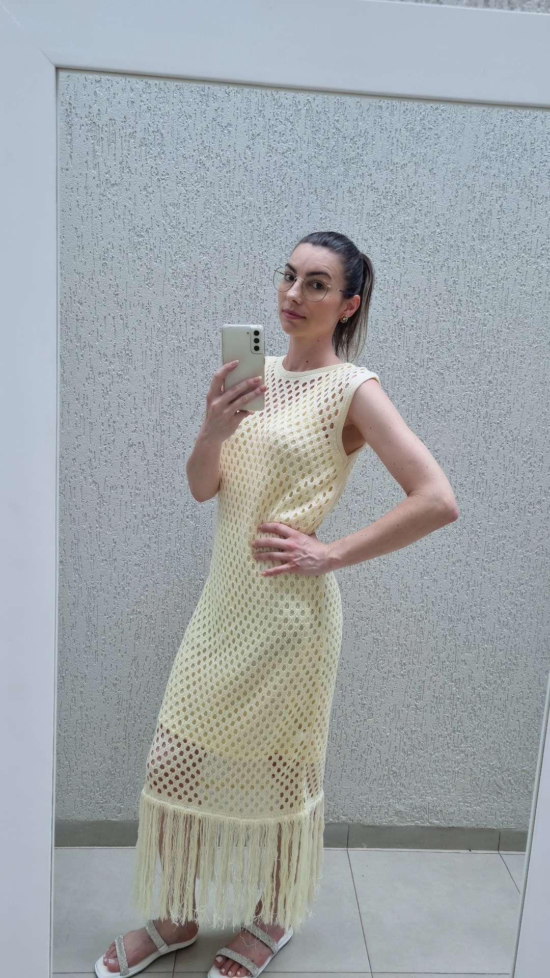 Midi em tricot maravilhoso