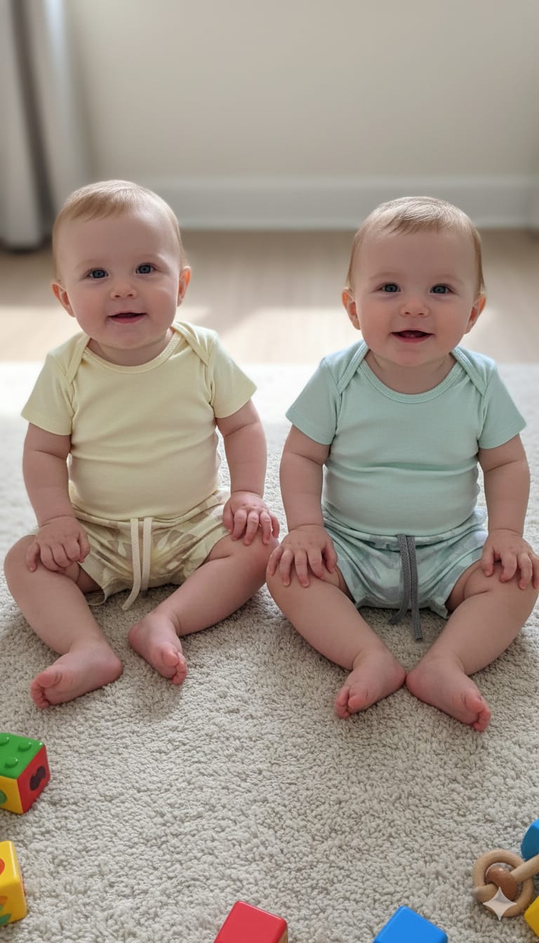 Conjunto de roupas para bebê