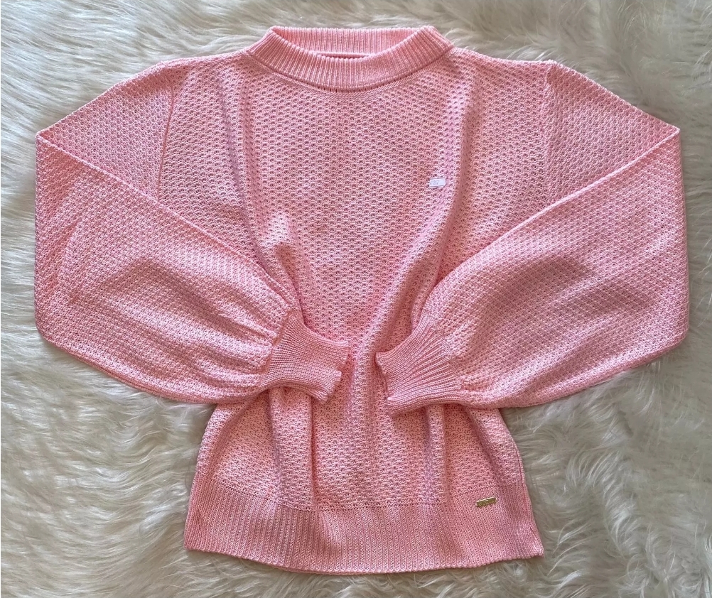Blusa em tricot 