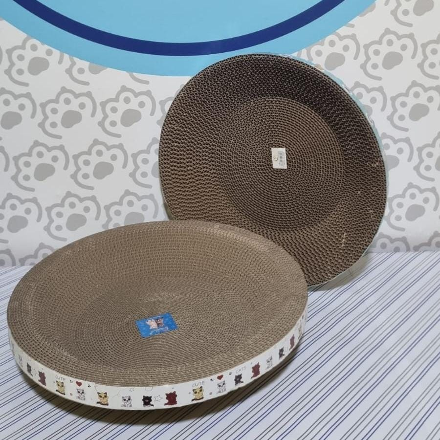 Rascador en forma de plato