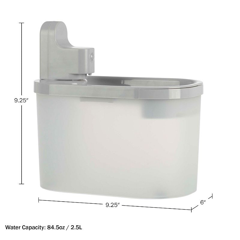 Fuente de agua con sensor