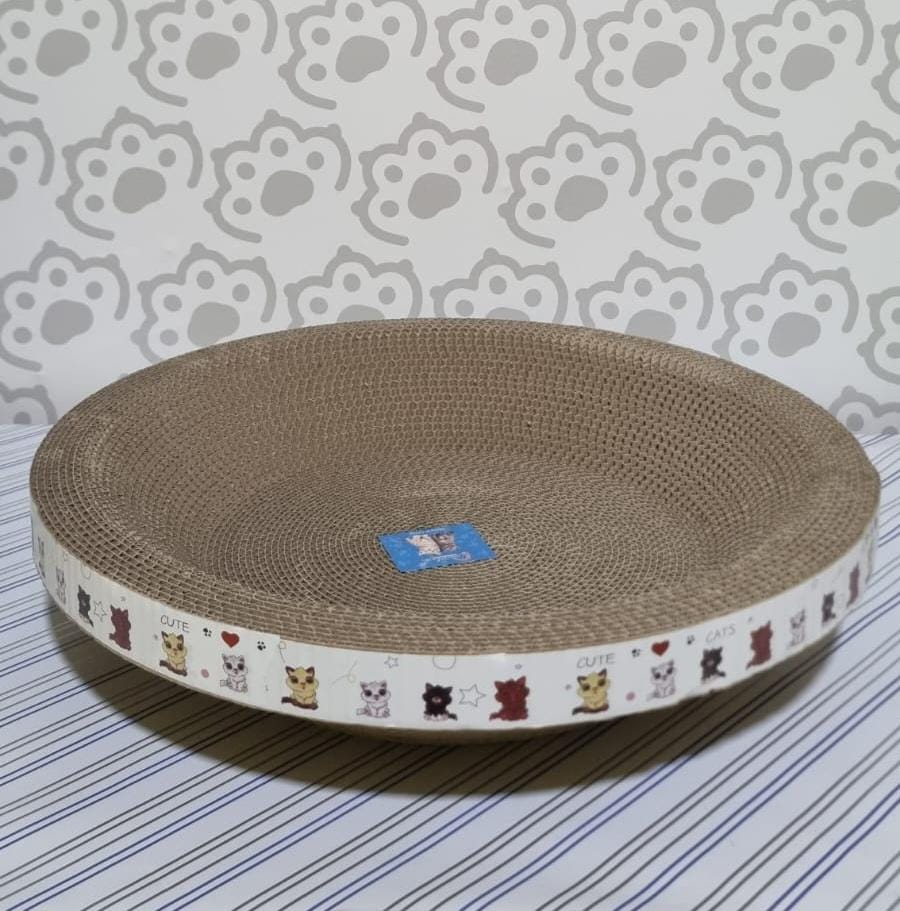 Rascador en forma de plato