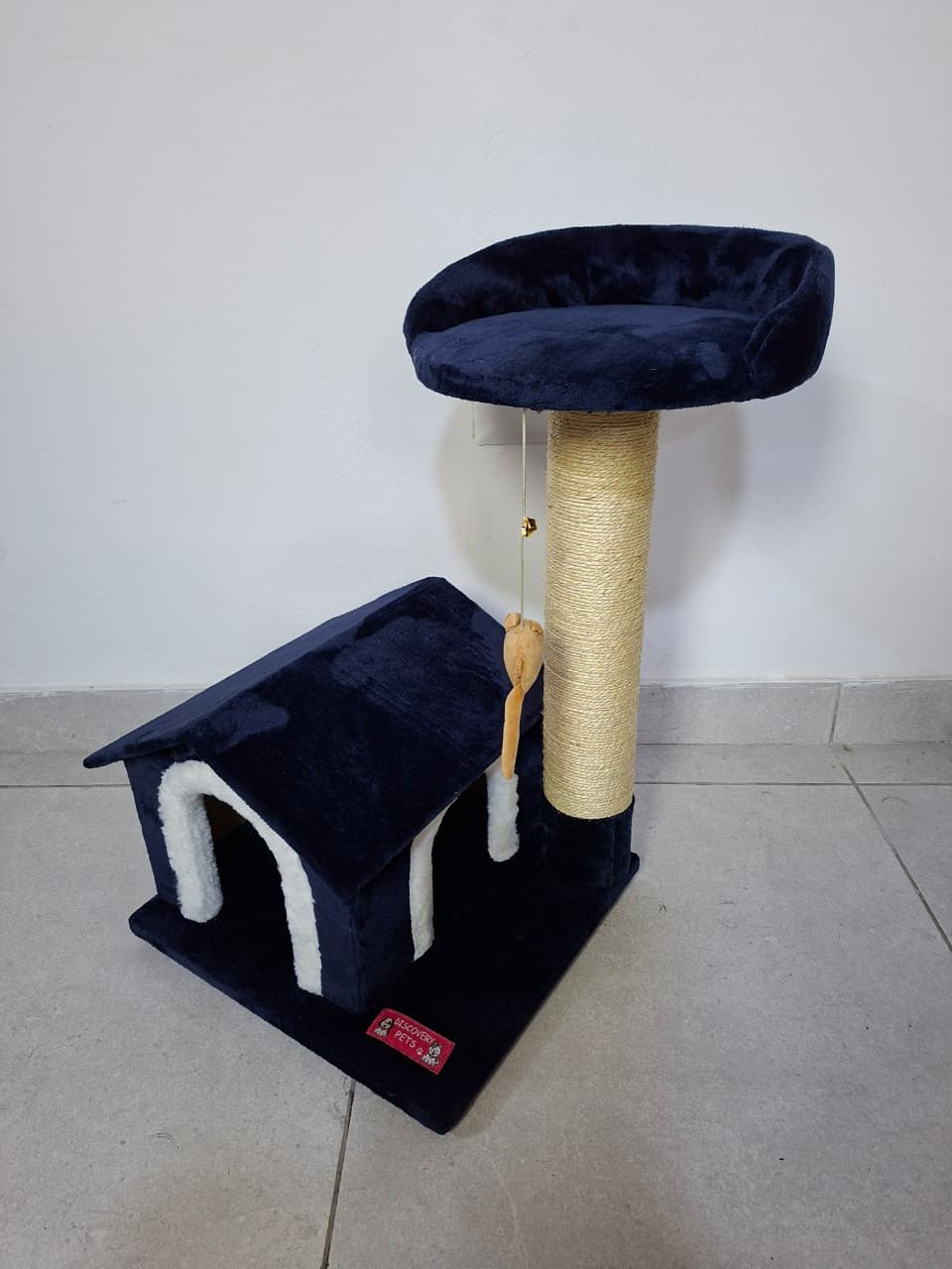 Casa de 2 pisos (1 - 2 gatos)