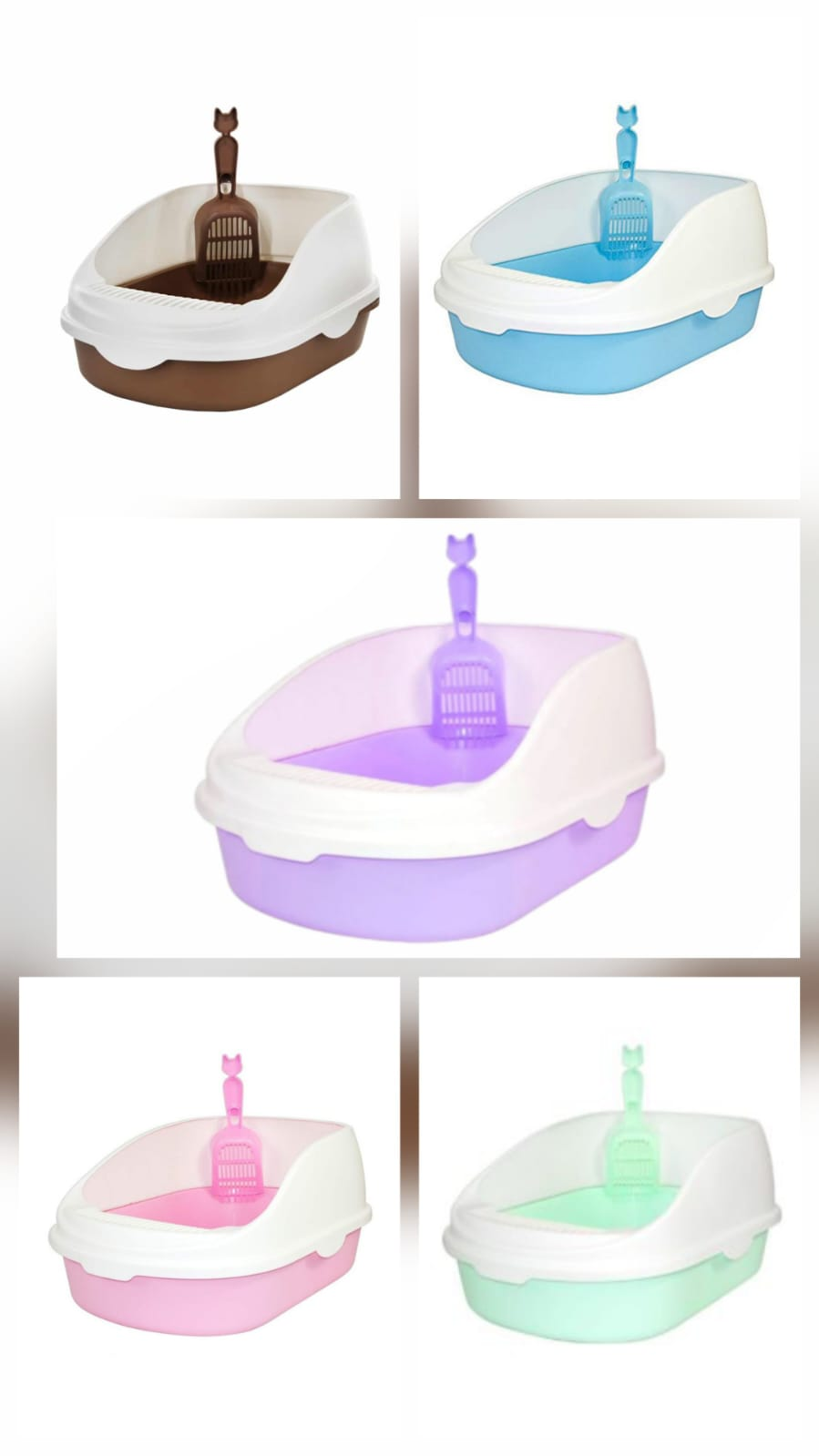 Arenero abierto con borde desmontable