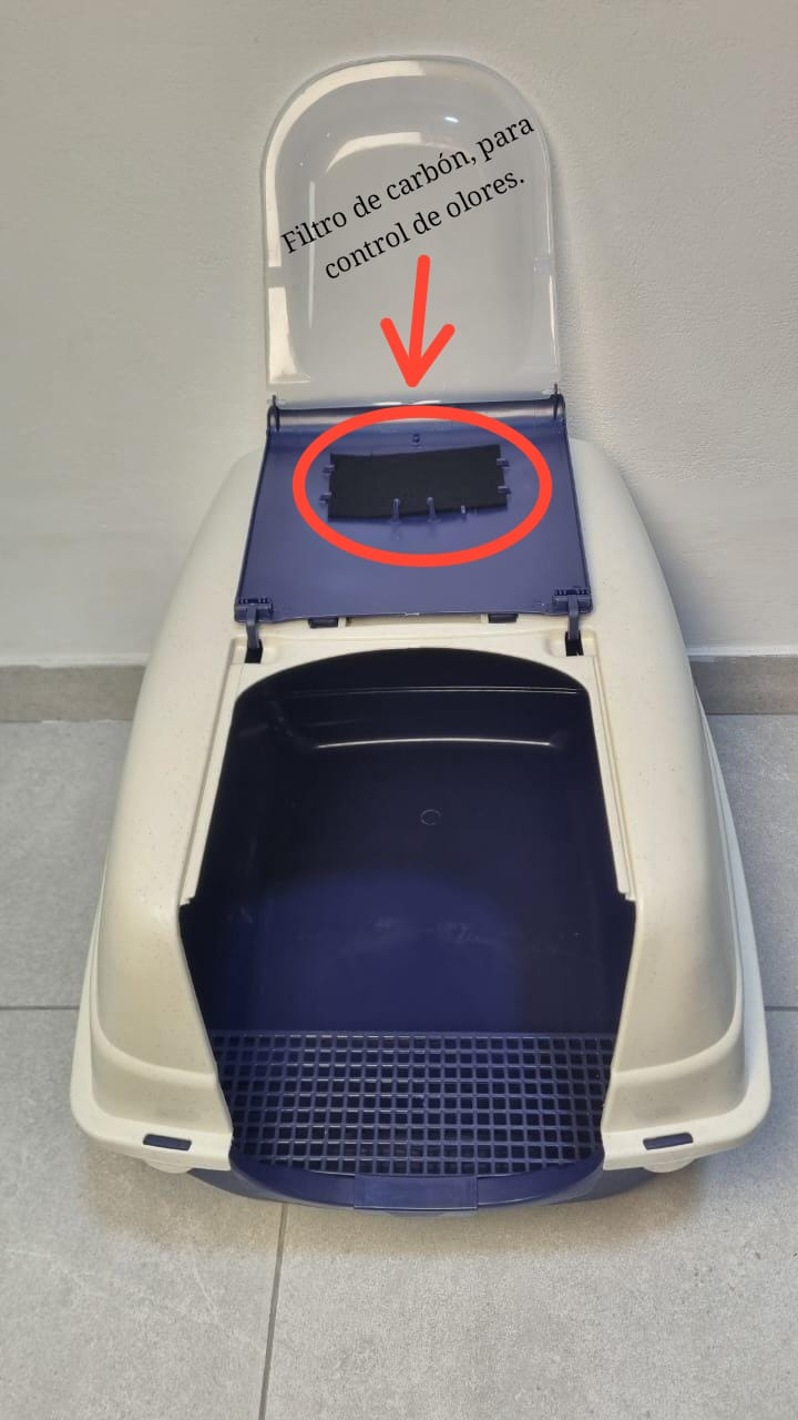 Arenero cerrado gigante