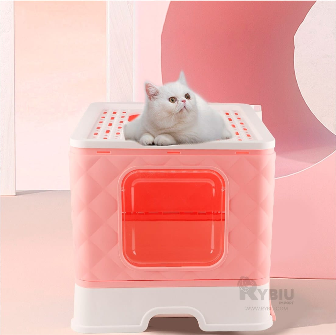 Arenero cubo plegable