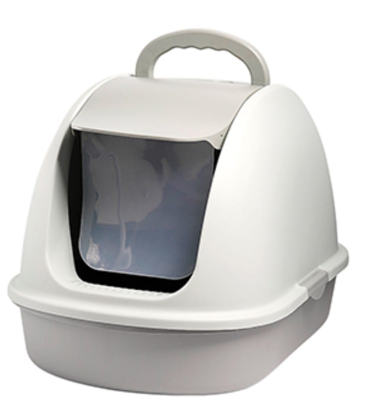 Arenero XXL Cerrado con filtro para control de olores y palita recogedora