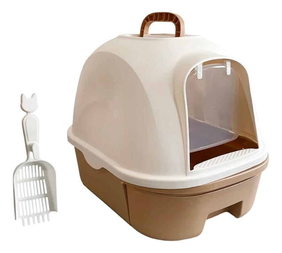 Arenero cúpula con filtro para control de olores