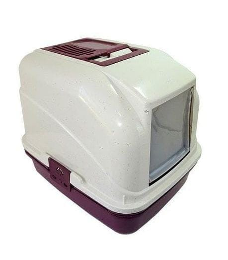 Arenero cernidor, 3 bandejas y filtro para control de olores