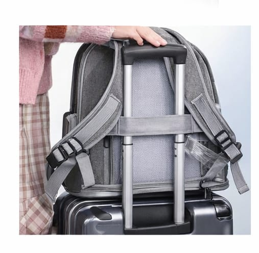 Mochila burbuja expandible