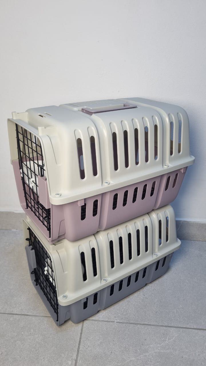 Transportadora para Mascotas (Kennel L50 Fibra de Vidrio)