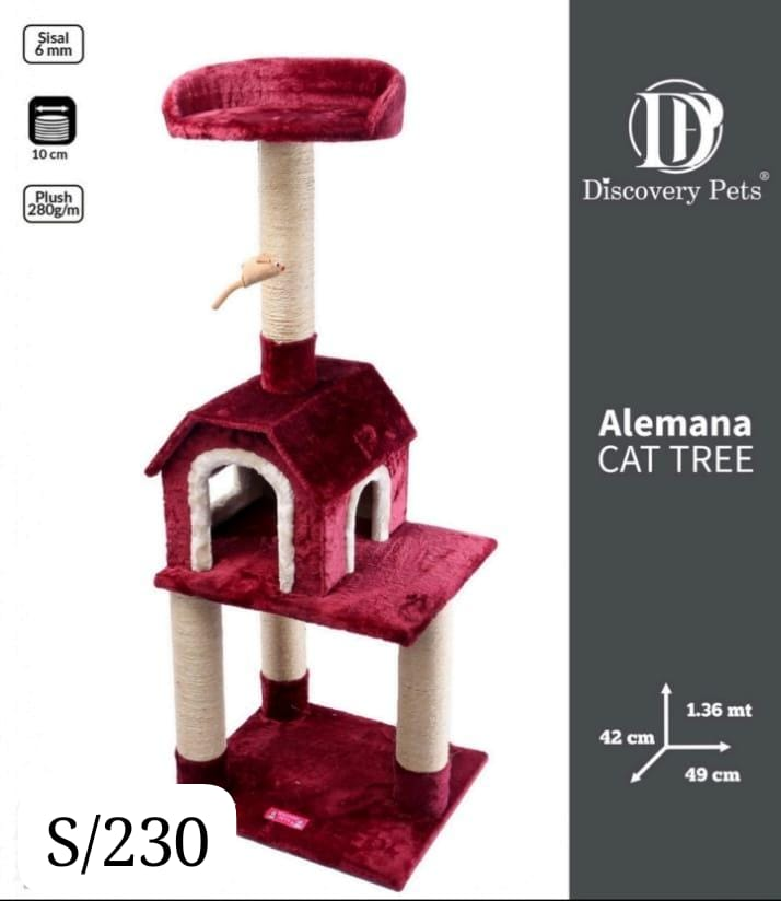 Casa alemana (1 - 2 gatos)