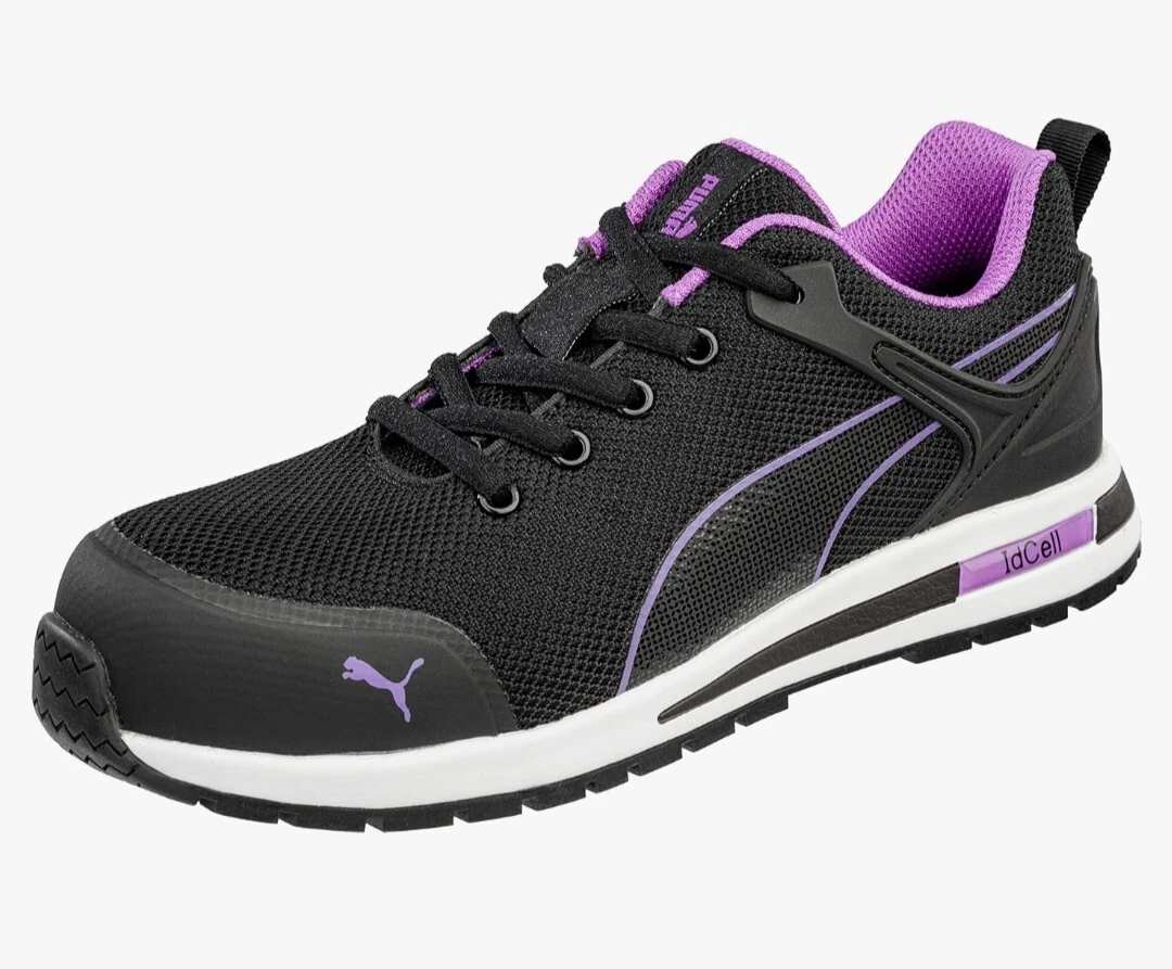 PUMA Safety Women's Levity Work Shoe Composite Toe Slip Resistant