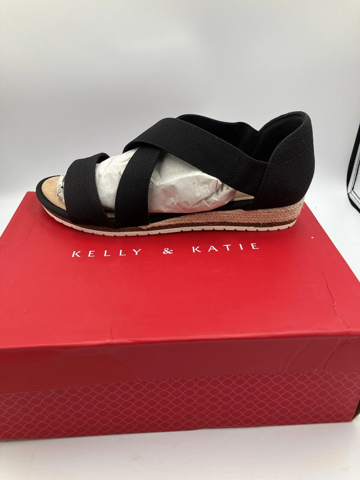 Kelly & Katie Veeno Espadrille Wedge Sandal