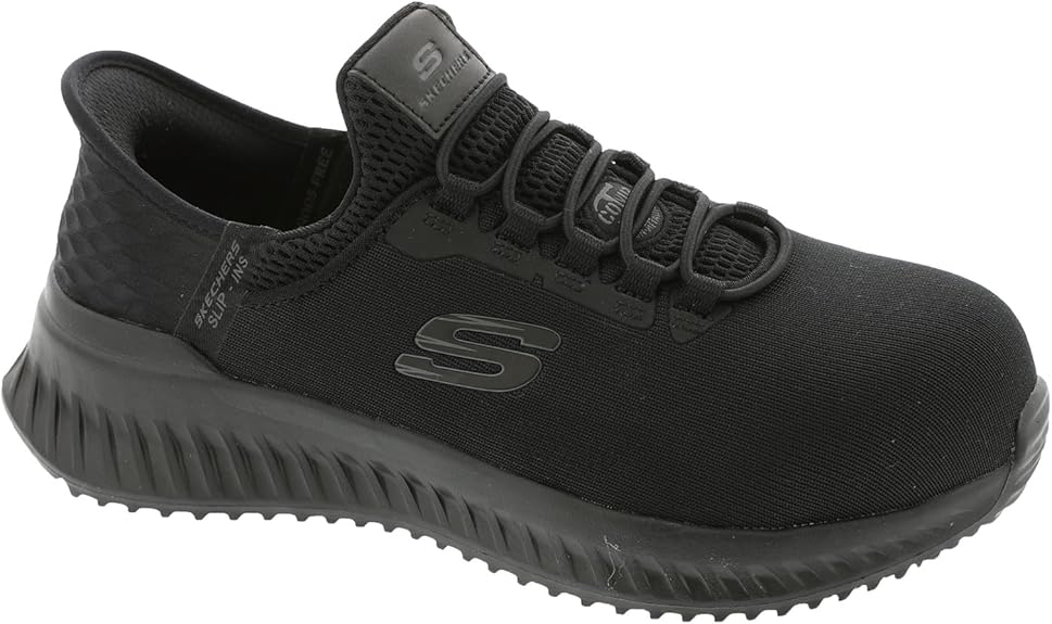 Skechers Womens Slip-ins Work: Tilido - Ombray Women's Slip Resistant Bungee Sneakers