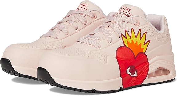 Skechers Women's Ricardo Cavolo Uno Sr-Taun Comp Toe Sneaker