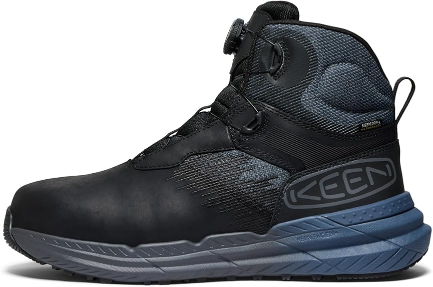 KEEN Utility mens Snapline 6” Composite Toe Waterproof Ratchet Lacing Secure Durable