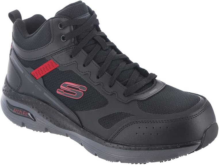 Skechers Mens Arch Fit Sr - Bensen Comp Toe