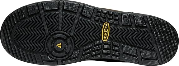 KEEN Utility mens Gibson Esd Mid Height Composite Toe Athletic Traction Durable Leather