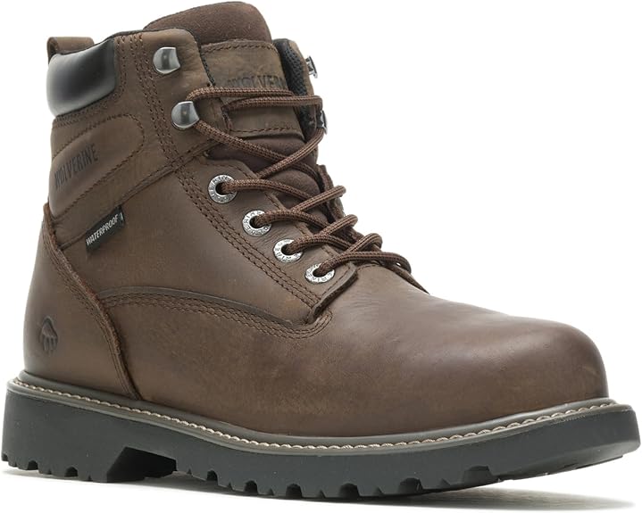Wolverine Men's Floorhand Waterproof Steel Toe 6" Boot