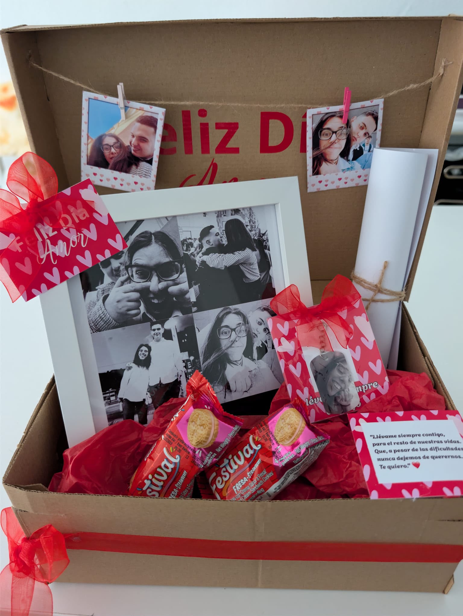 Caja de Regalo Personalizada para Parejas