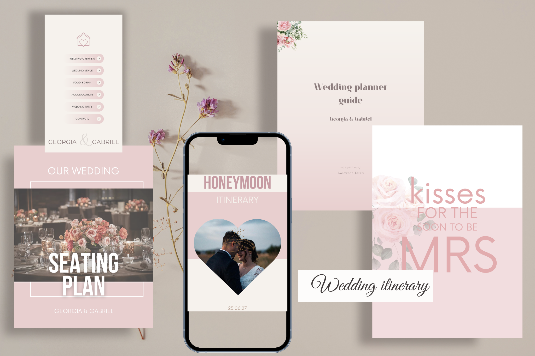Romantic wedding & honeymoon collection
