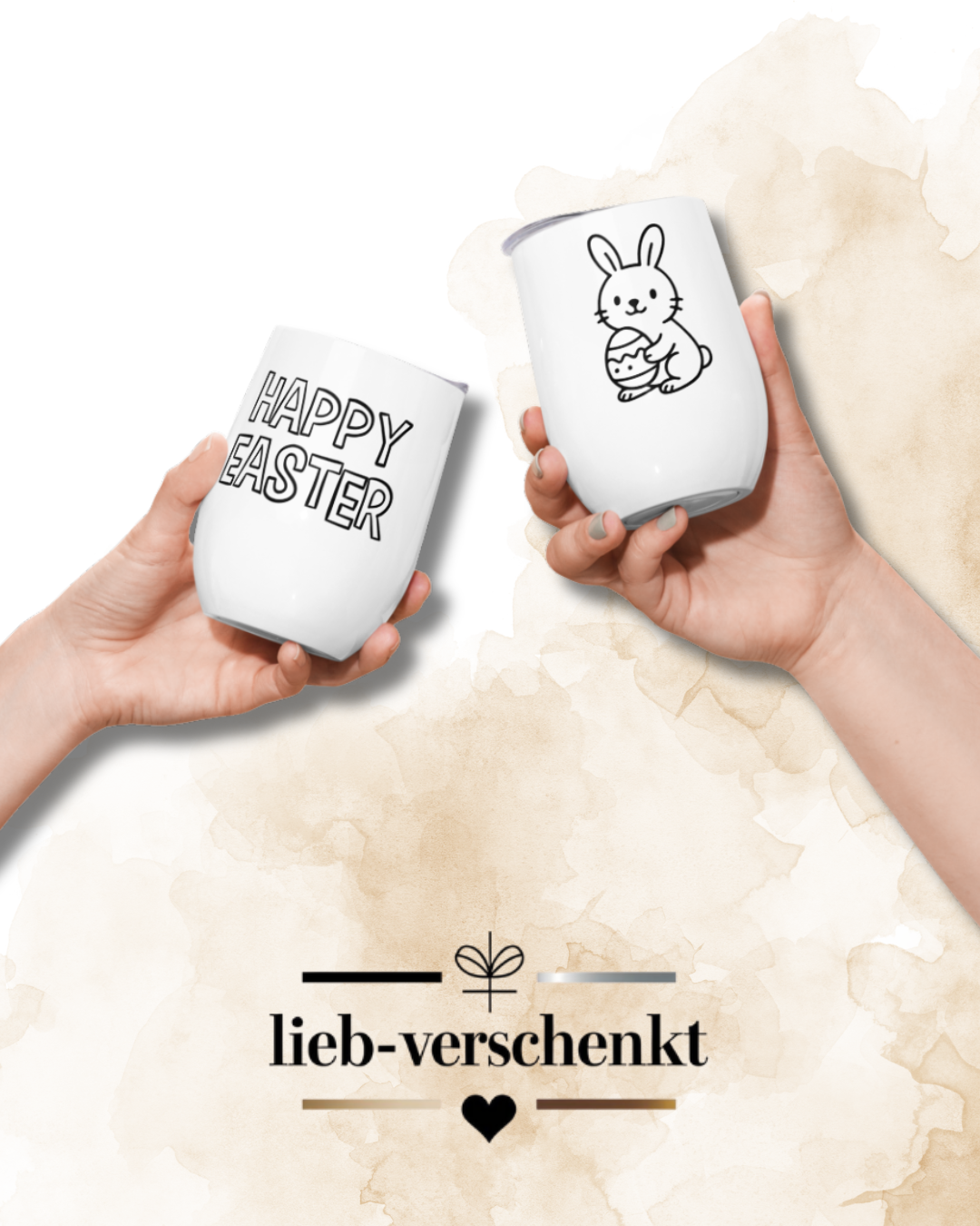 Thermobecher "Happy Easter"