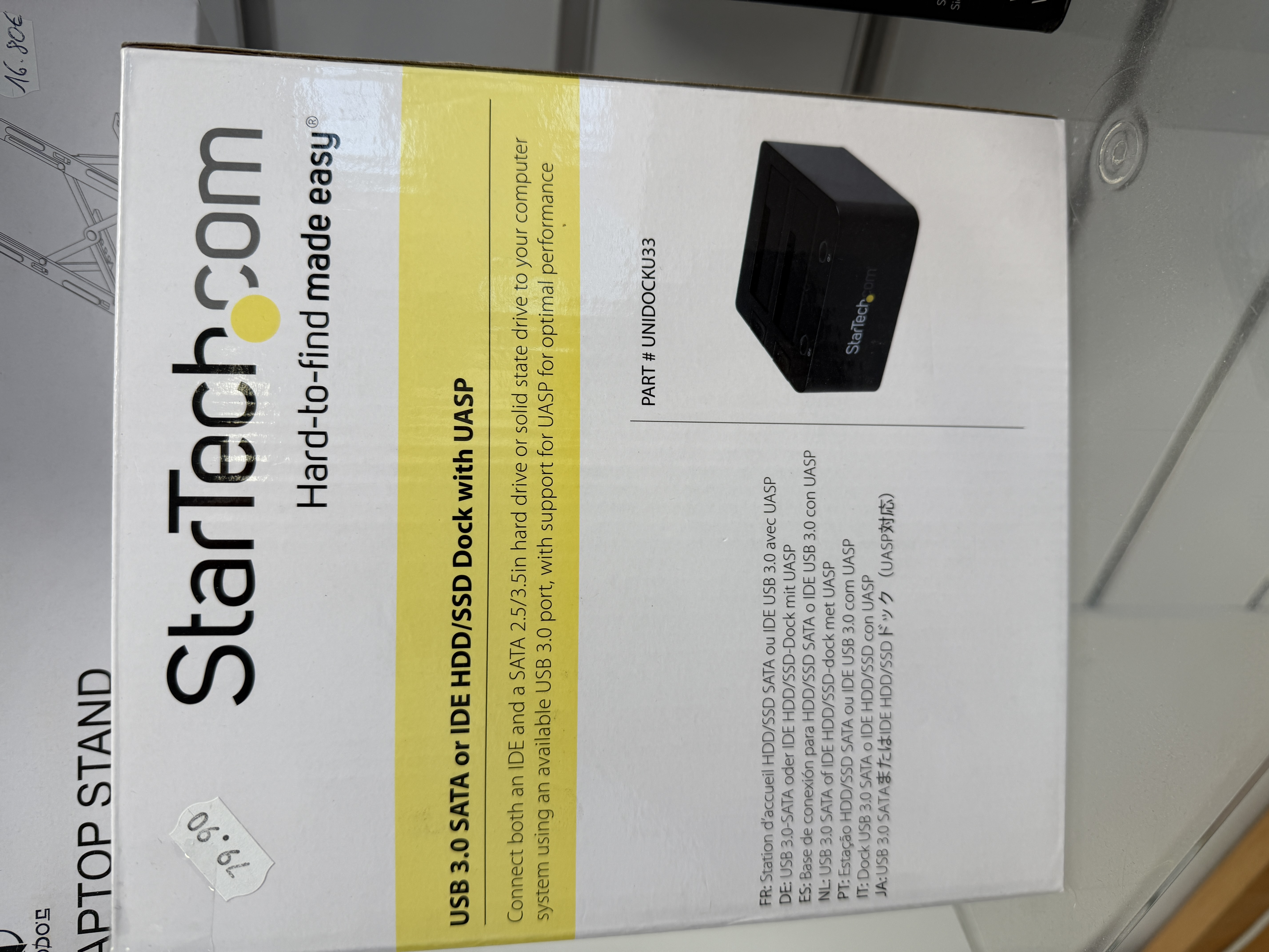 Station d'accueil USB 3.0 pour disque dur SATA/IDE