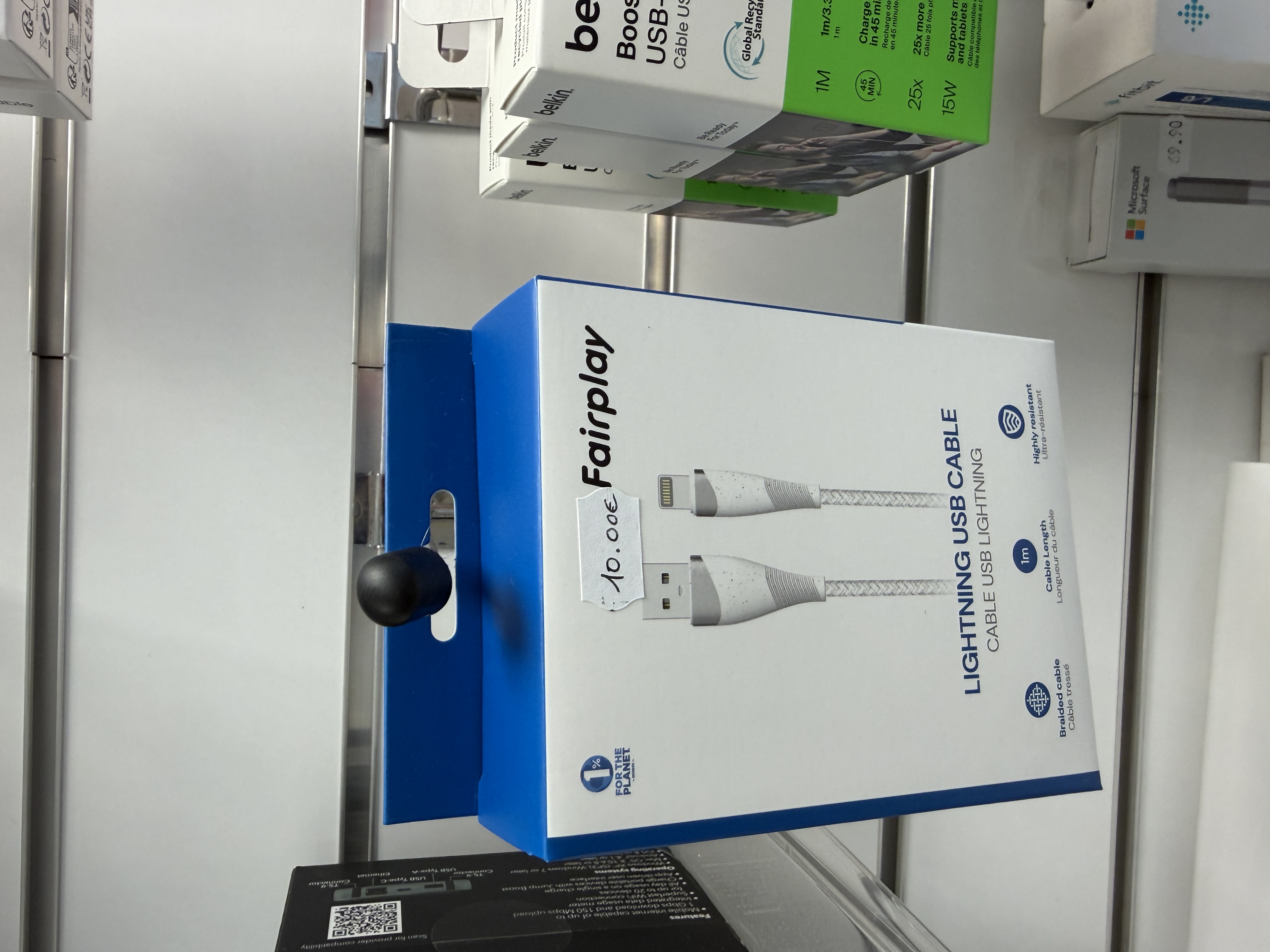 Câble Lightning USB Fairplay