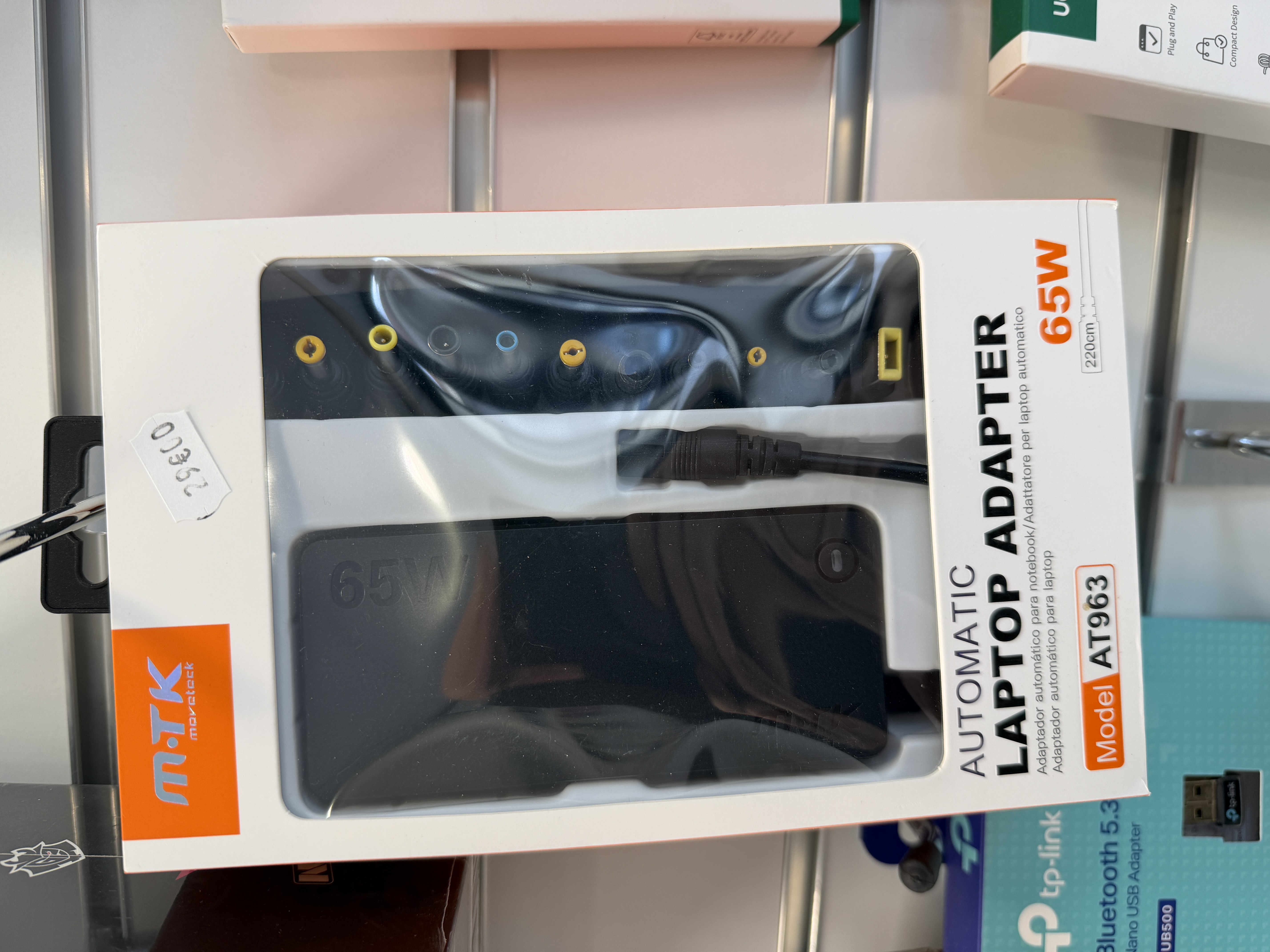 Adaptateur automatique pour ordinateur portable 65W