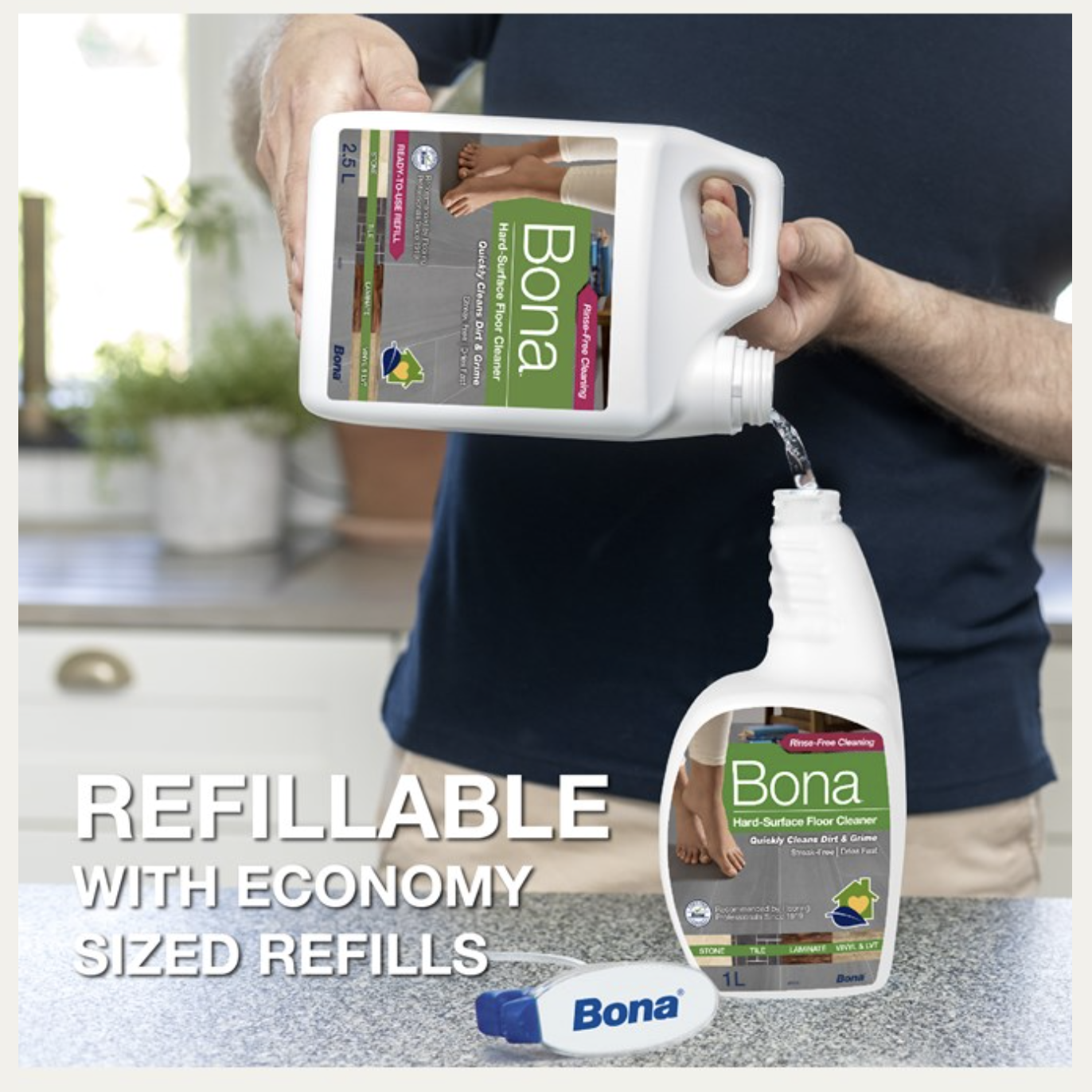 Bona Spray Limpiador de Pisos de Madera Barnizados