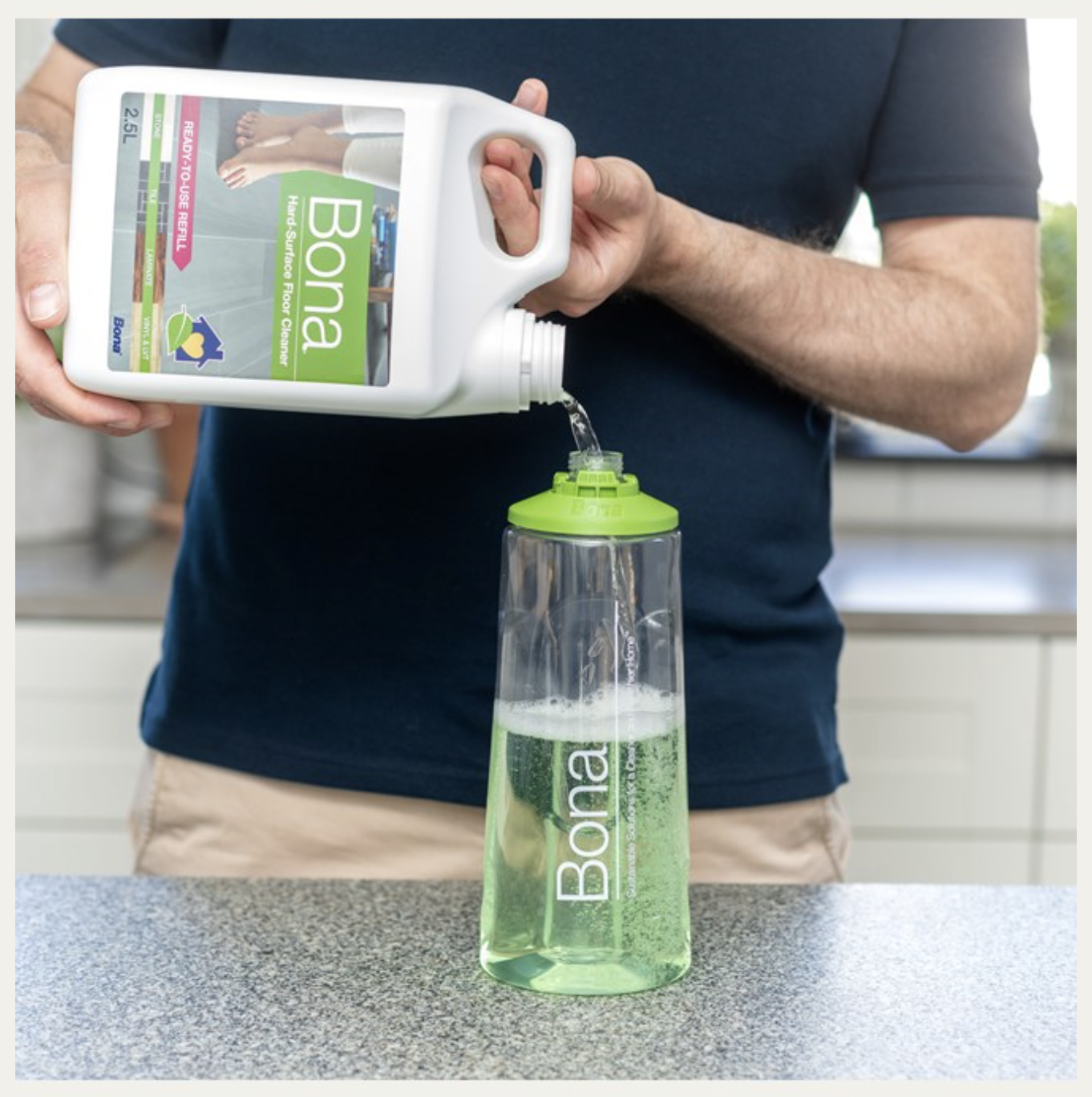 Recarga de Limpiador para Pisos laminados, cerámica y mármol 