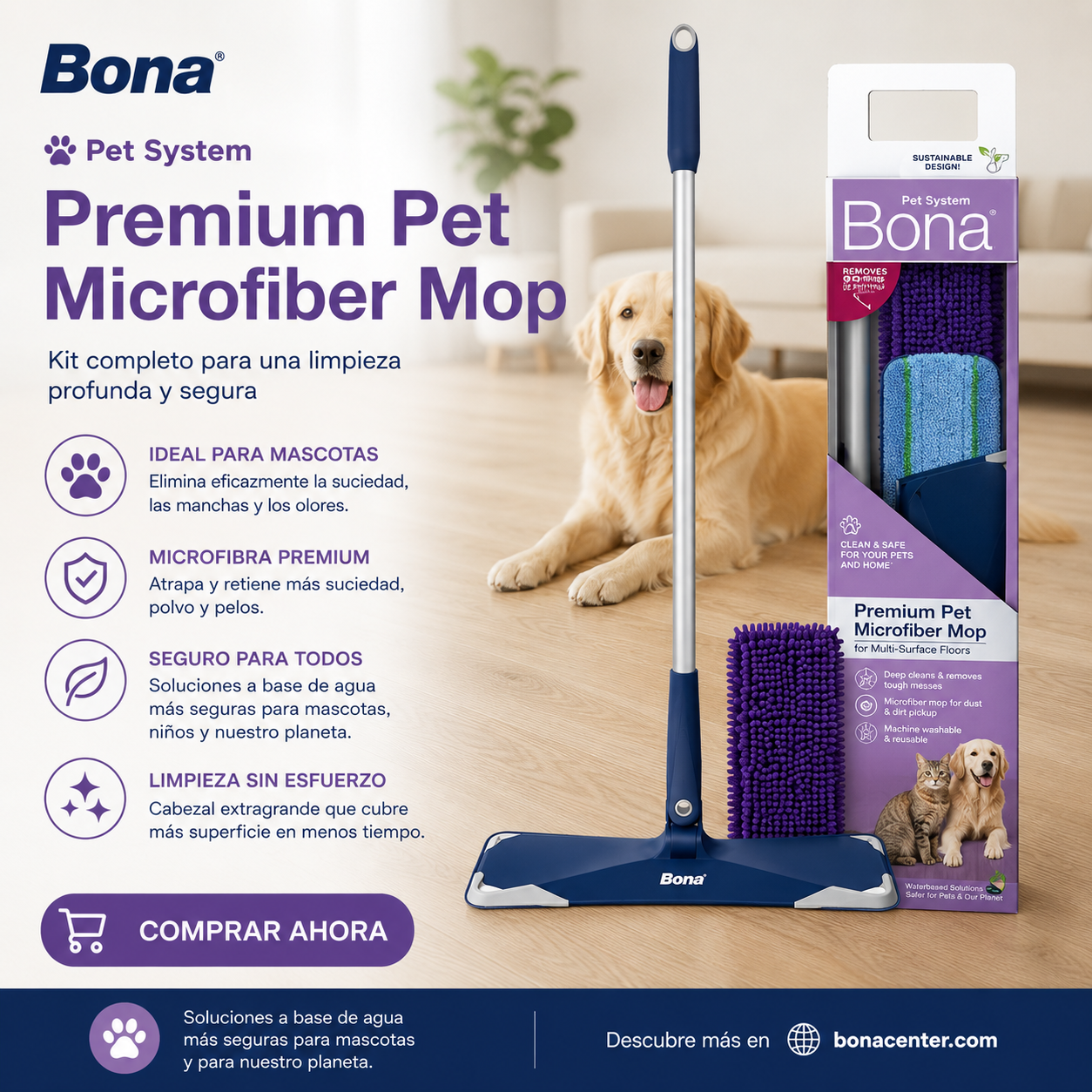 Bona Mop para Mascotas