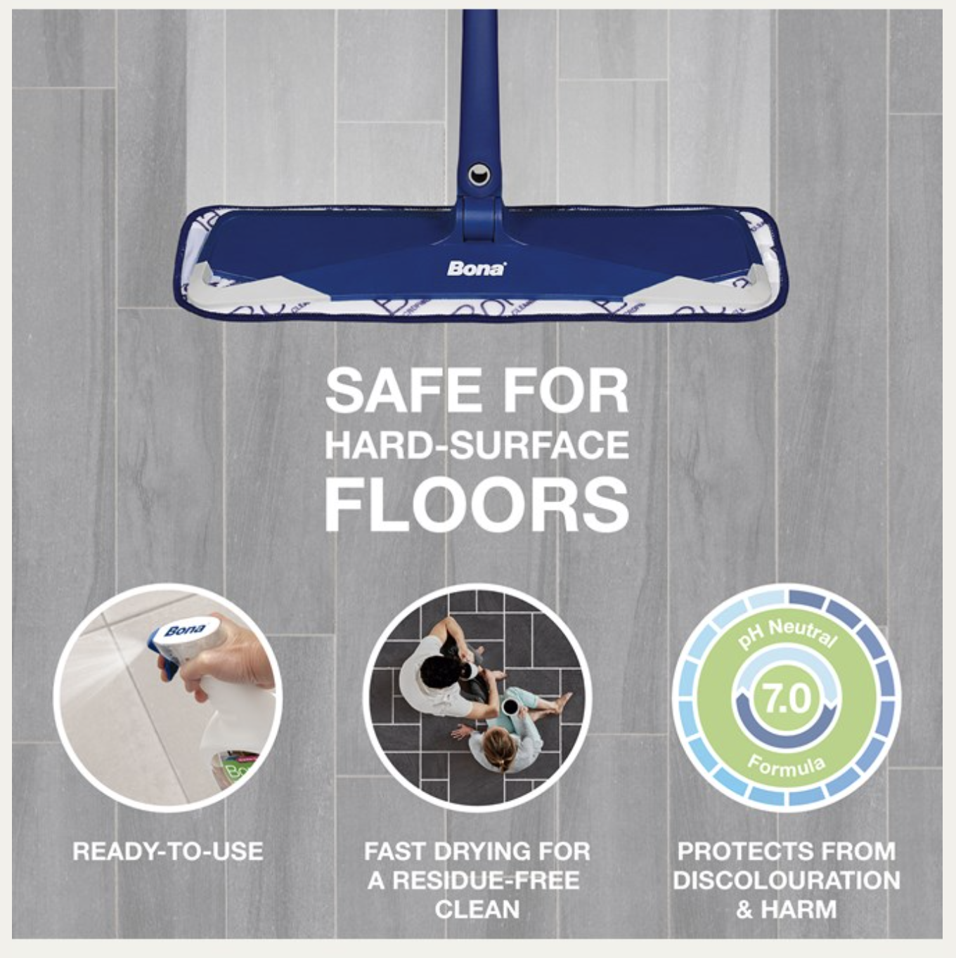 Bona Spray Limpiador de Pisos de Madera Barnizados