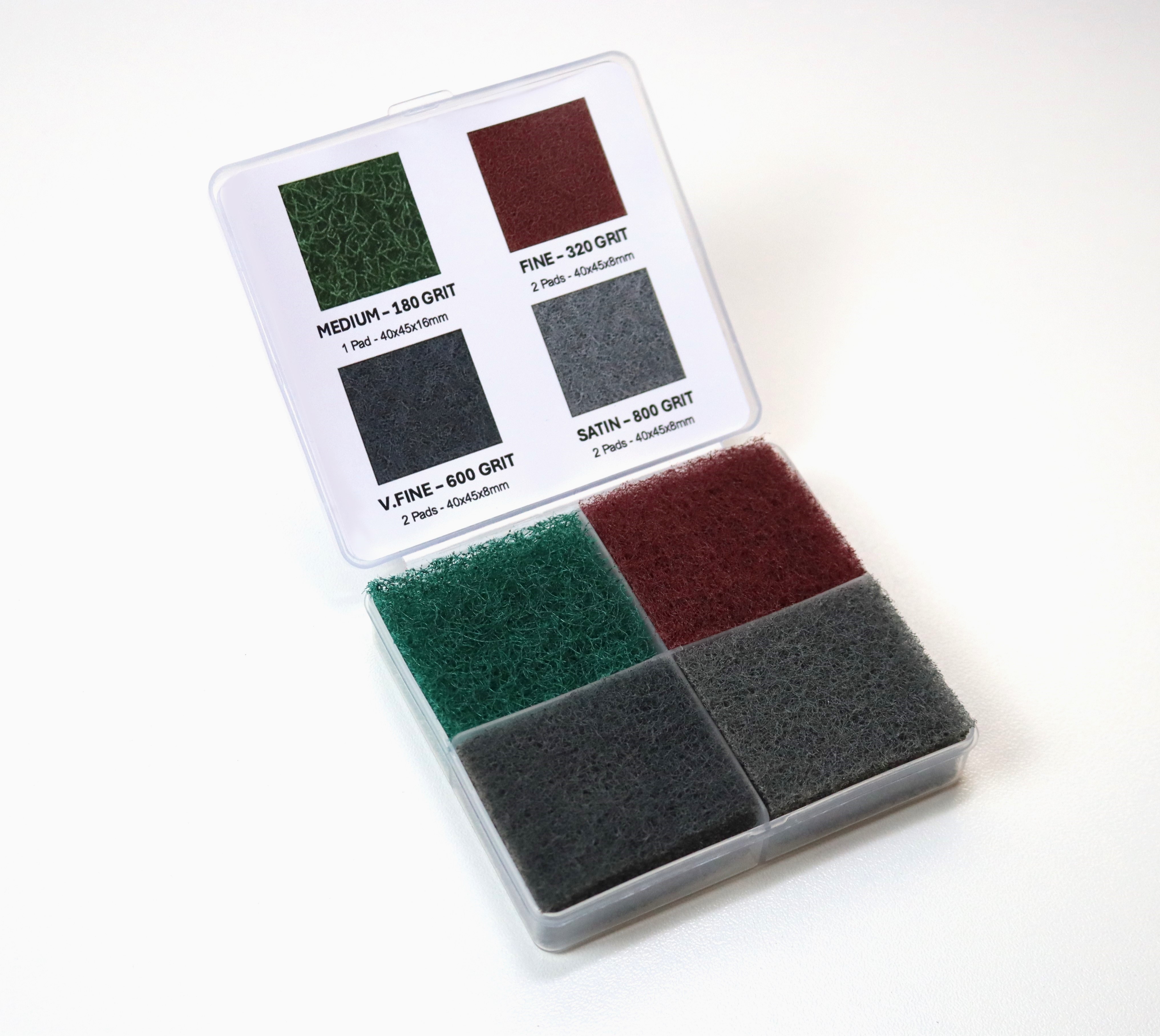 WatchAID Professional Refinishing Kit Premium Grade 3M® Pads Watch Scratch Removal Satin Brushed Finish