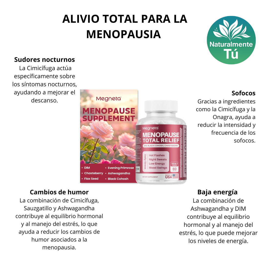 Menopause Total Relief 60 cápsulas