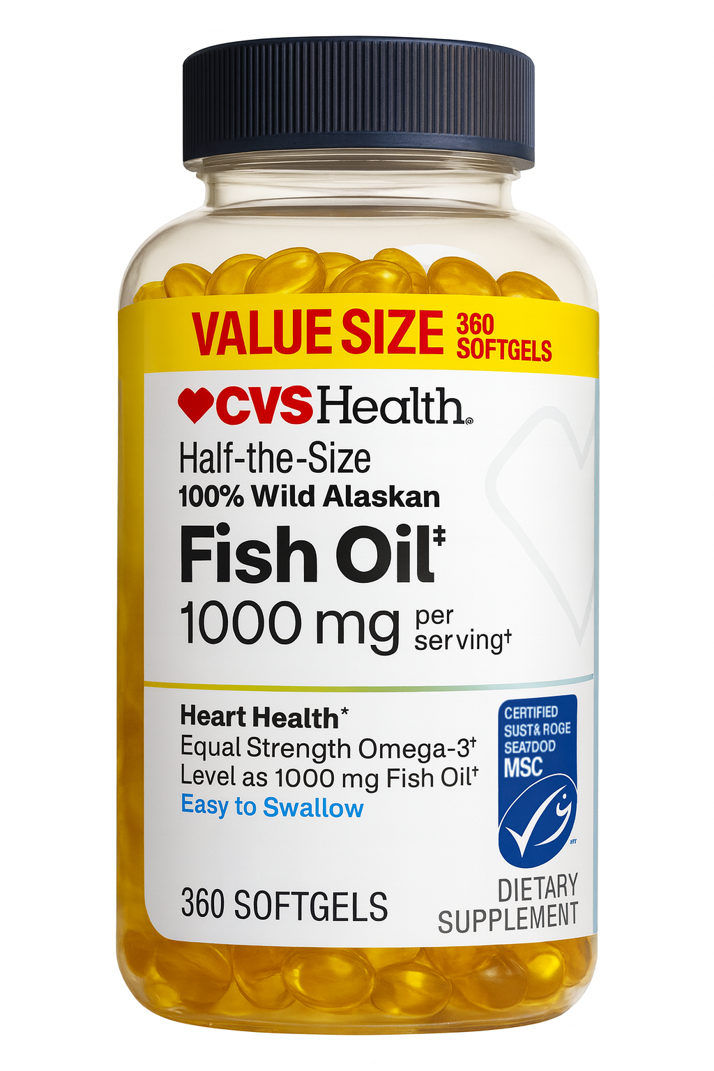 Omega 3 1000mg– 360 cápsulas blandas