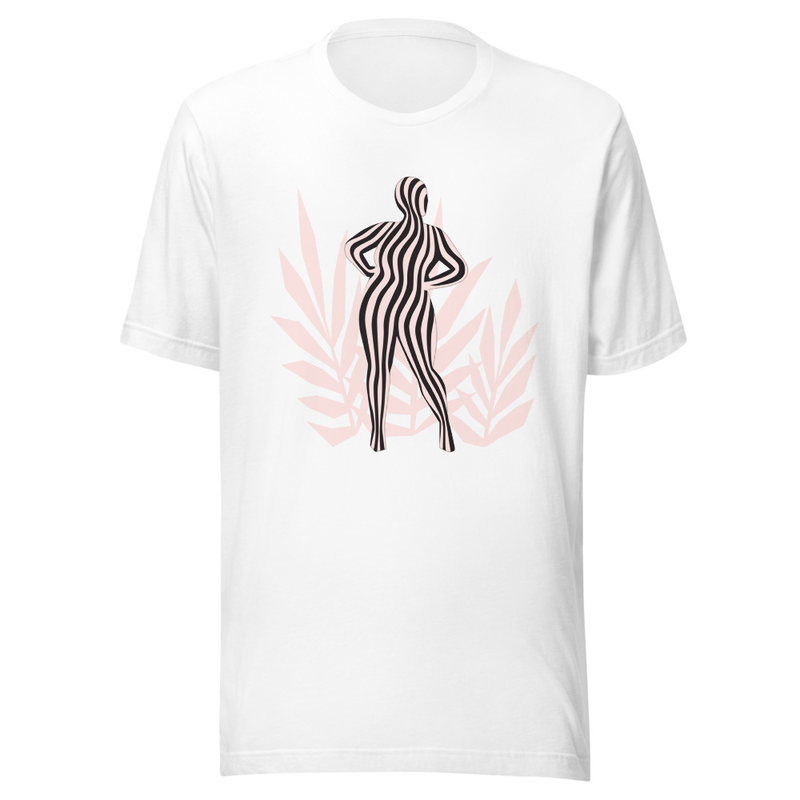 Kunstvolles T-Shirt Figurendesign