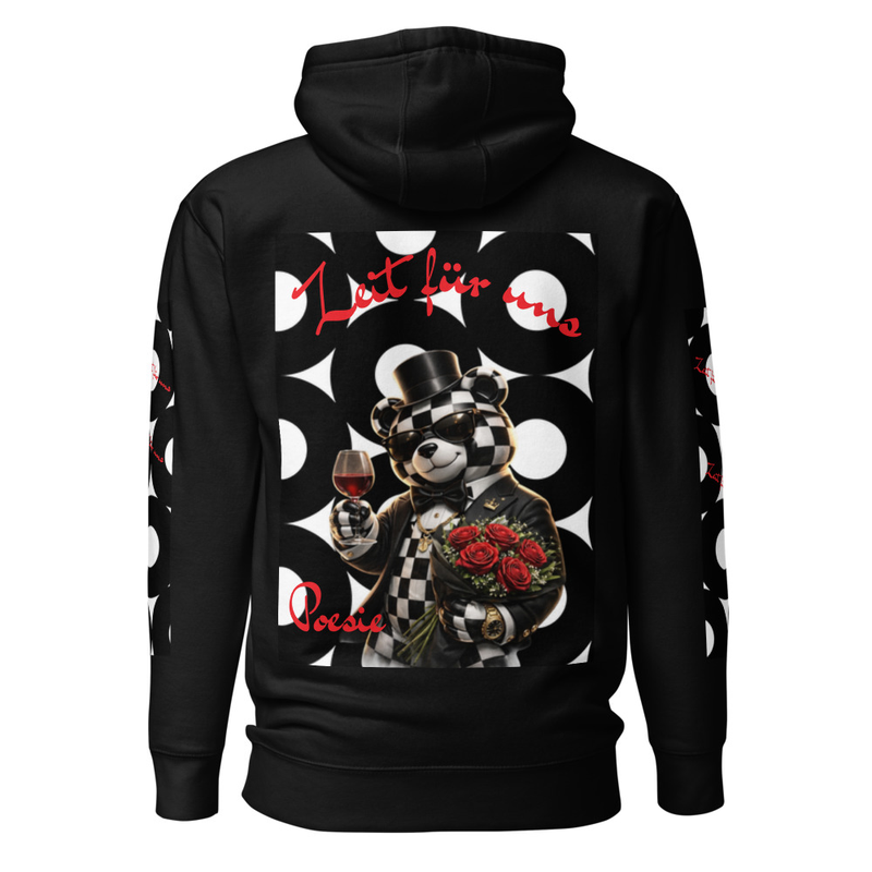 Kapuzenpullover mit Bärenmotiv