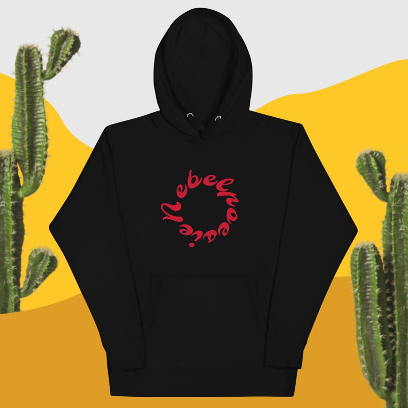 Unisex Hoodie Spinne gefangen 